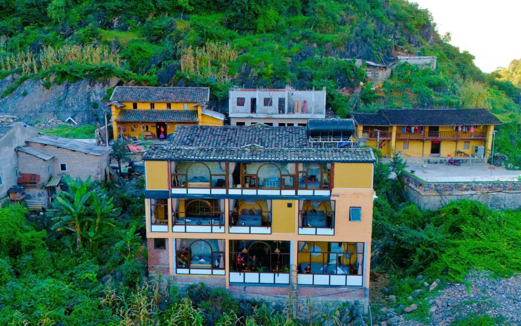 Khoi Homestay And Restaurant Loung Co المظهر الخارجي الصورة